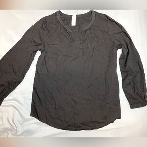 Old Navy Women’s Long Sleeve Shirt, Size Medium, Black Color, New